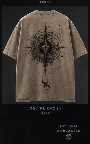 Street saint desert oversized tshirt